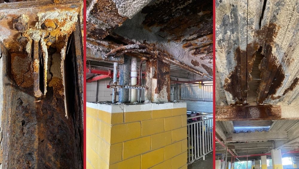 concrete structural damage