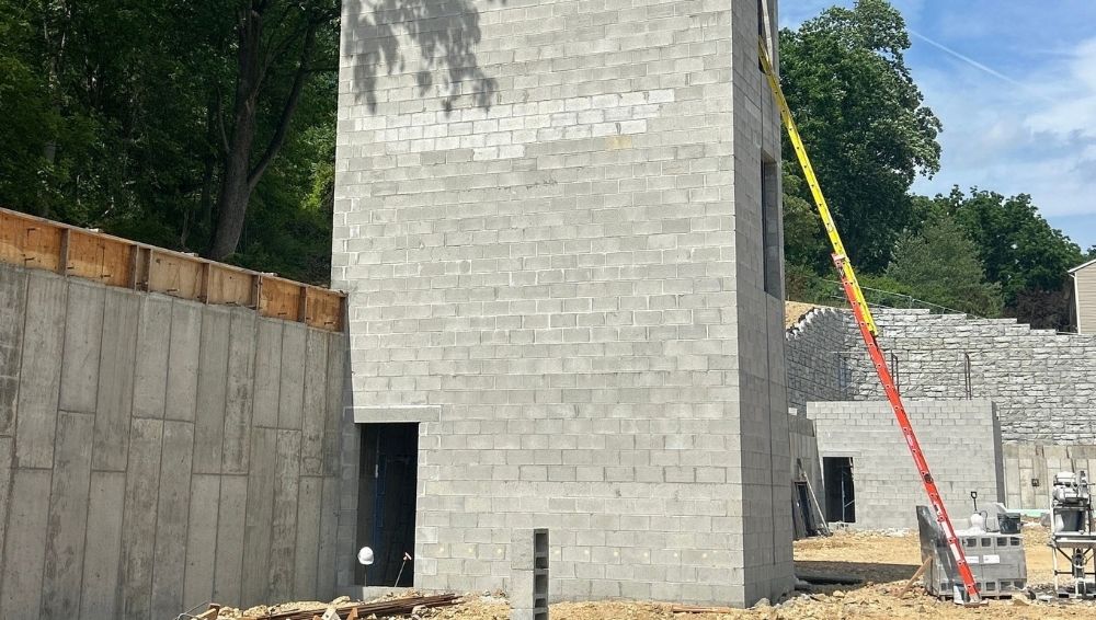 CMU Masonry construction